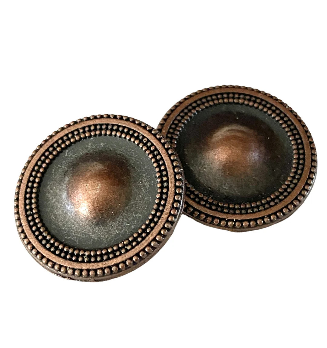 BRONZE Antique Magnebutton Set - Etsy | Etsy (US)