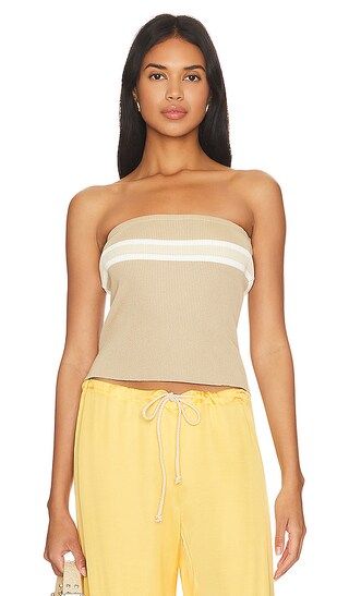 Tube Top in Sand | Revolve Clothing (Global)