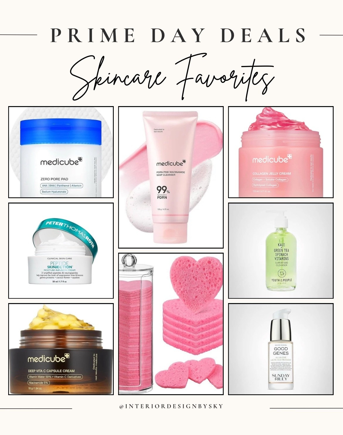Prime Day skincare steals you’ll actually use every day ✨ medicube, sunday riley, peter thomas roth — all up to 40% off! Don’t wait till tomorrow — these always sell out first!
➡️ linked everything for easy shopping on my LTK!


#LTKSaleAlert #LTKBeauty #LTKU
