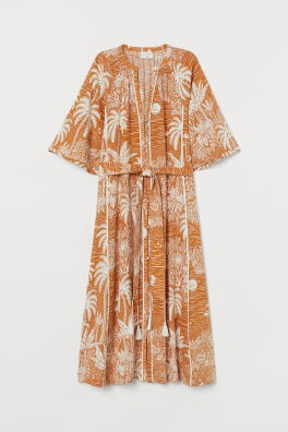 Linen-blend Kaftan | H&M (US + CA)