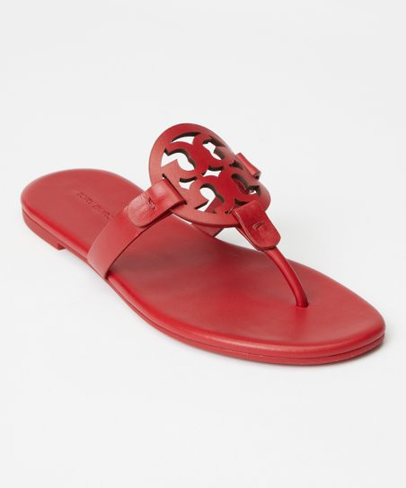 Tory Burch Tory Red Miller Soft Thong Sandal - Women | Zulily