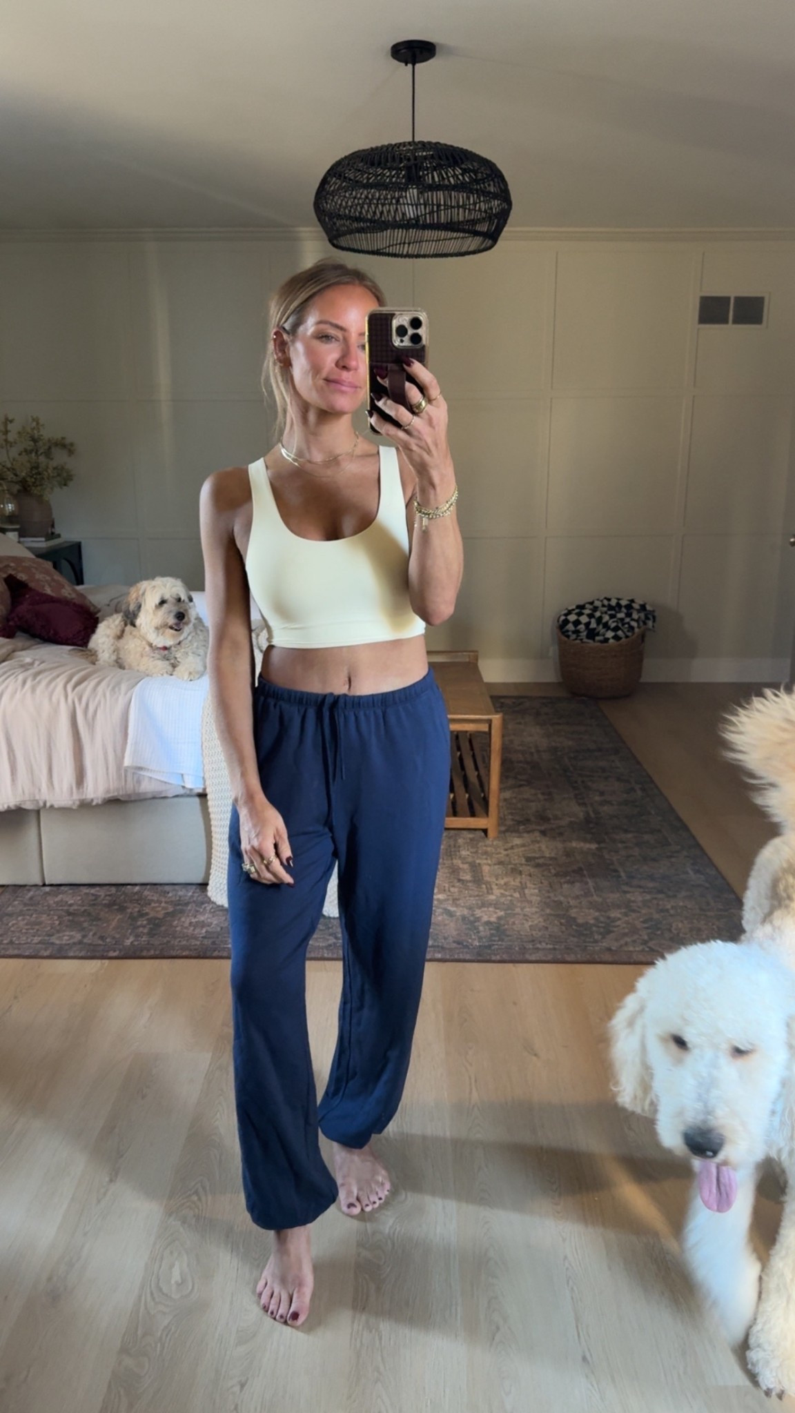 New @Target finds thanks to @sarahhill920 🙌🏼

Bra: small
Sweats: small 