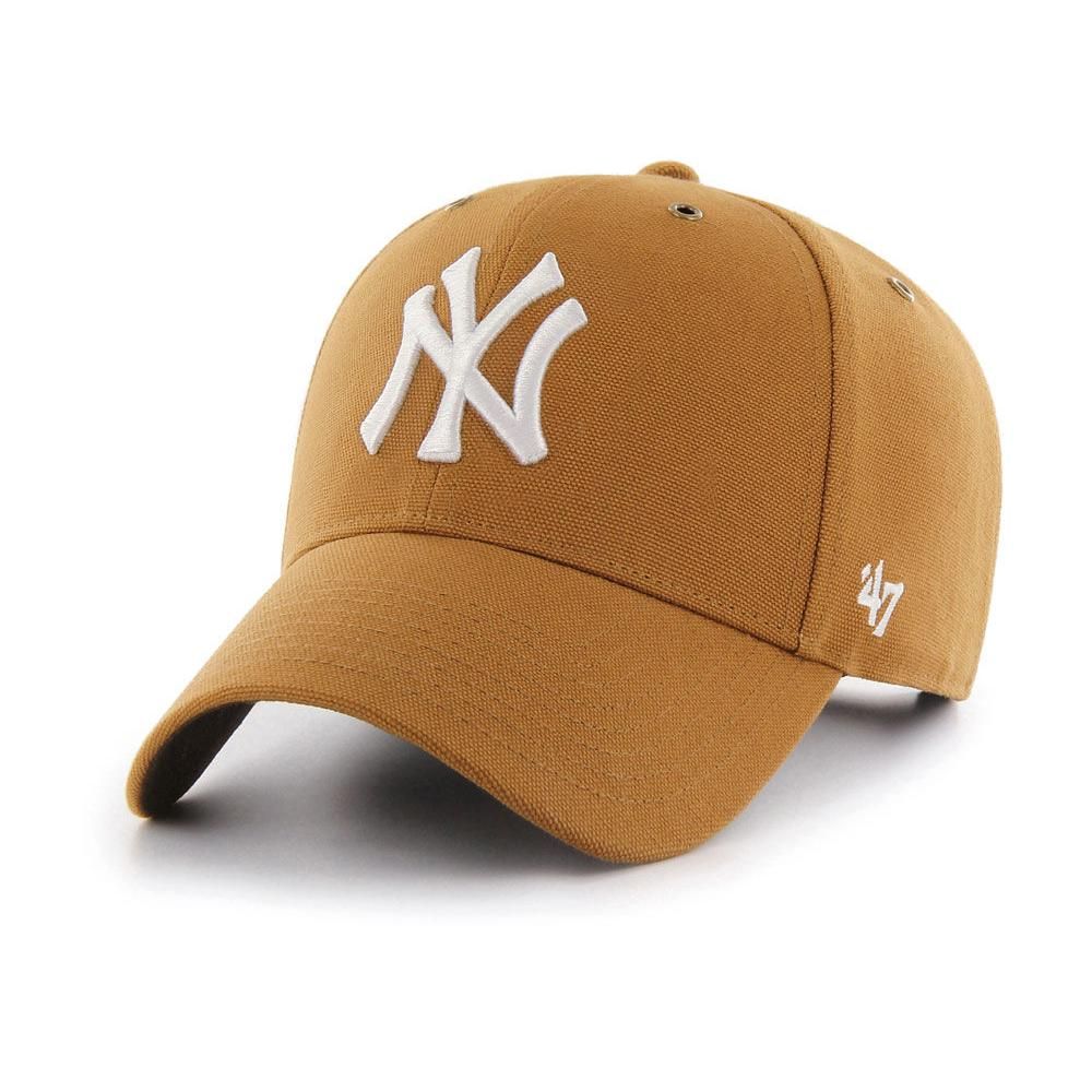 New York Yankees '47 Carhartt MVP Adjustable Hat - Brown | Fanatics.com