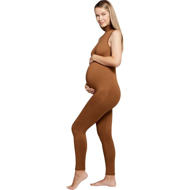 Bumpsuit | The Women's Stevie, Toffee (Brown, Size Medium) | Maisonette | Maisonette