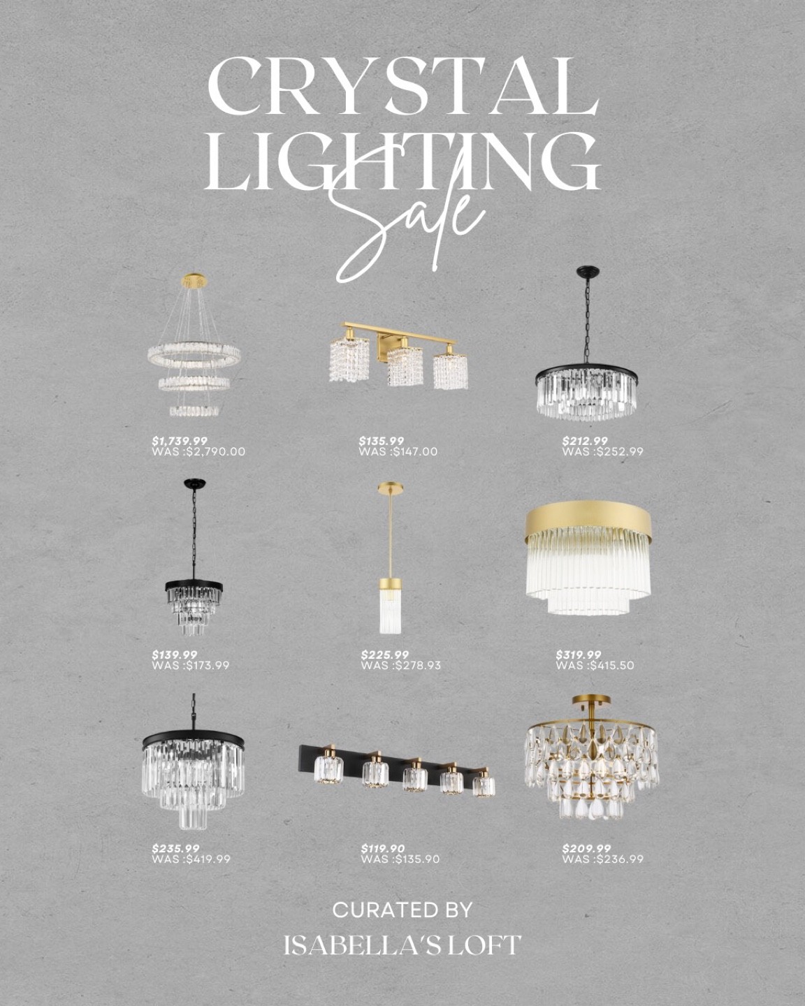 Crystal lighting sale 

Media Console, Living Home Furniture, Bedroom Furniture, stand, cane bed, cane furniture, floor mirror, arched mirror, cabinet, home decor, modern decor, mid century modern, kitchen pendant lighting, unique lighting, Console Table, Restoration Hardware Inspired, ceiling lighting, black light, brass decor, black furniture, modern glam, entryway, living room, kitchen, bar stools, throw pillows, wall decor, accent chair, dining room, home decor, rug, coffee table

#LTKhome #LTKSeasonal #LTKsalealert