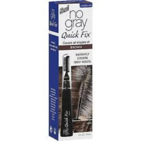 No Gray Quick Fix Instant Touch-Up for Gray Roots Brown 0.5 oz | Walmart (US)