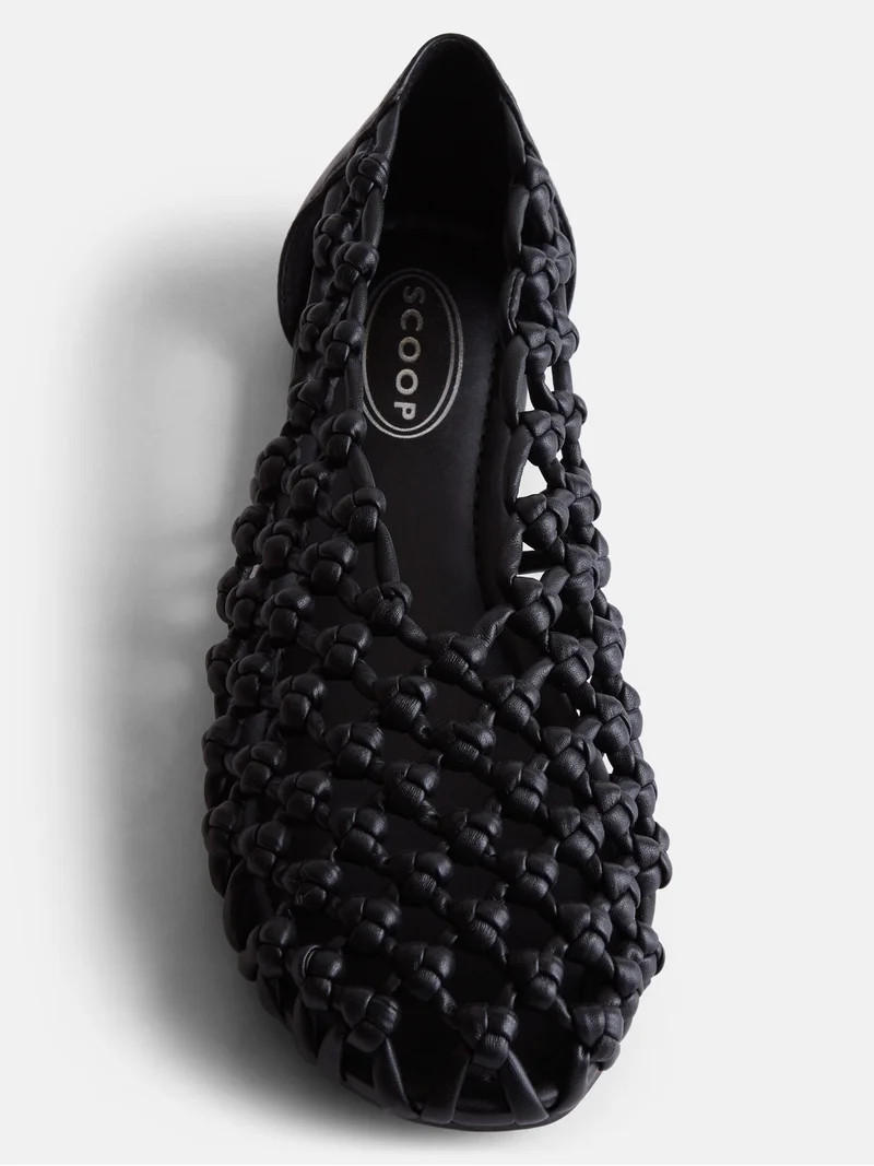 Scoop Women's Crochet Knot Ballet Flats | Walmart (US)