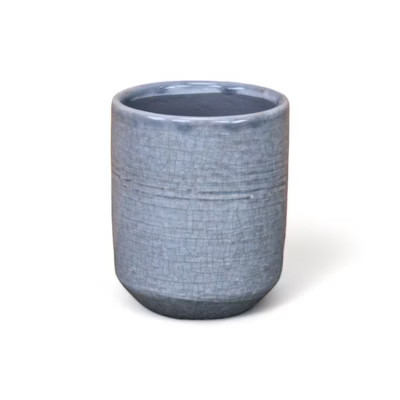 Cheung's Lavina Mosaic Pattern Gray Ceramic Pot - Medium | Target