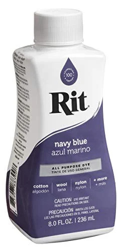 Rit All Purpose Liquid Dye, Navy Blue, 8 fl. oz. | Walmart (US)