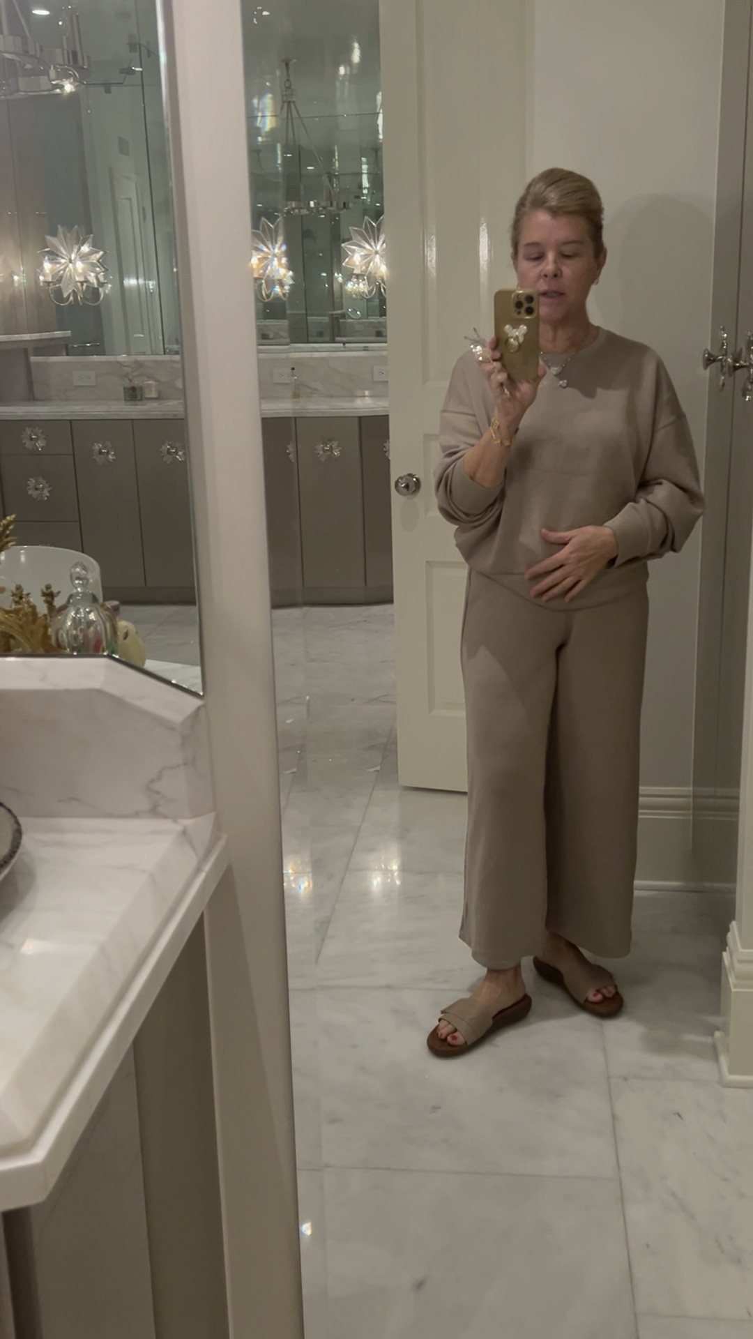 My mom rocking her new Spanx set! Use code COLLINSXSPANX for 10% off site wide!

#LTKunder100 #LTKunder50 #LTKsalealert