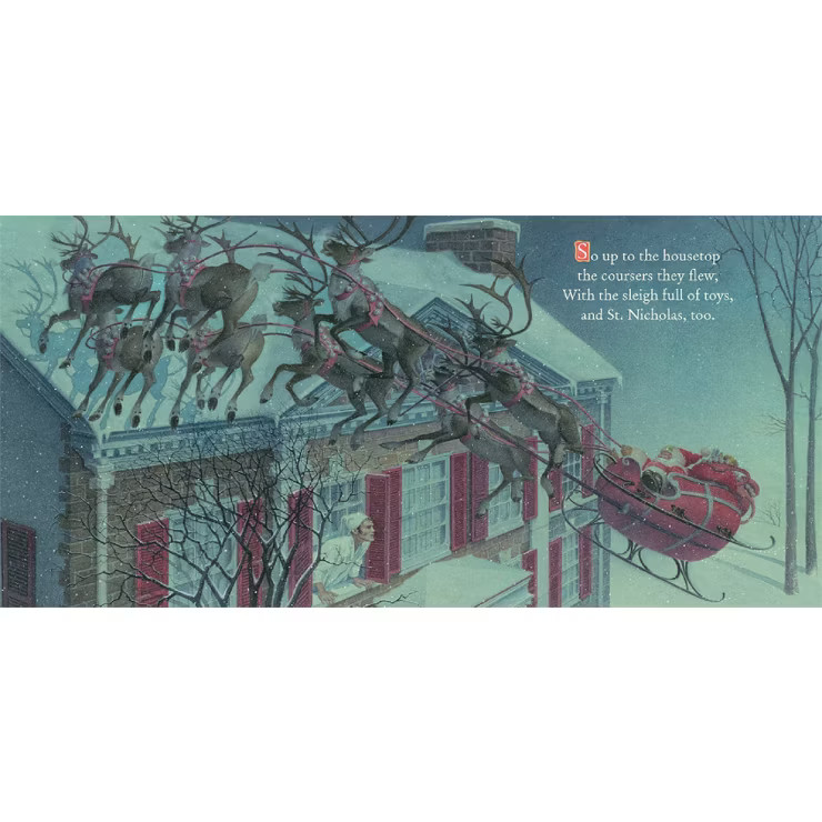The Night Before Christmas by Clement Clarke Moore (Board Book) | Target