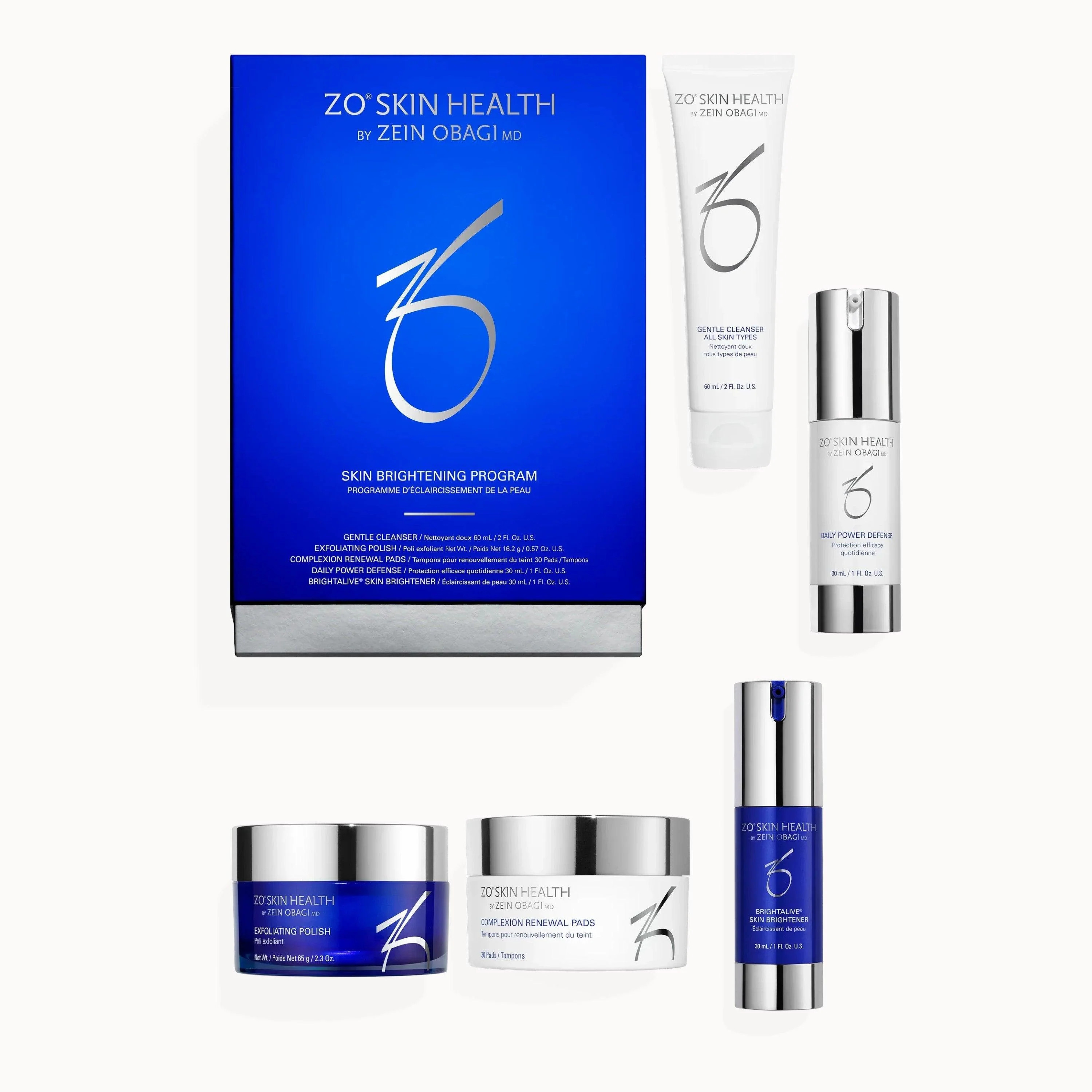 Zo Skin Skin Brightening Program 5 Product Regimen | Shop Simon