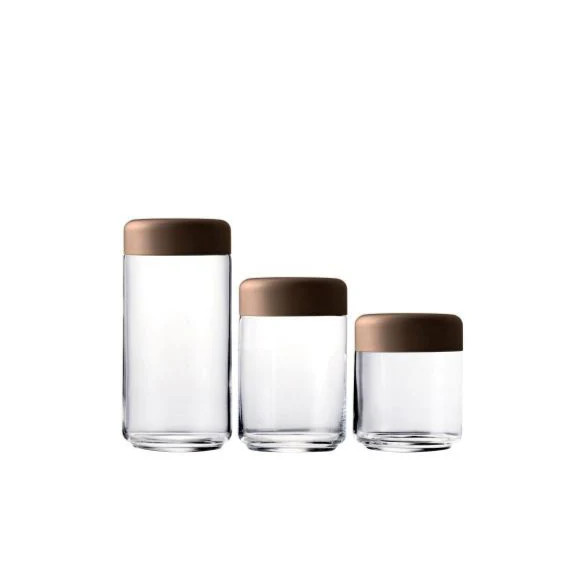 Mepra Atmosfera Urano 3-Piece Glass Food Container Set | Sabavi Home