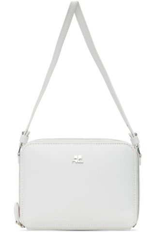 Courrèges - White Cloud Leather Bag | SSENSE