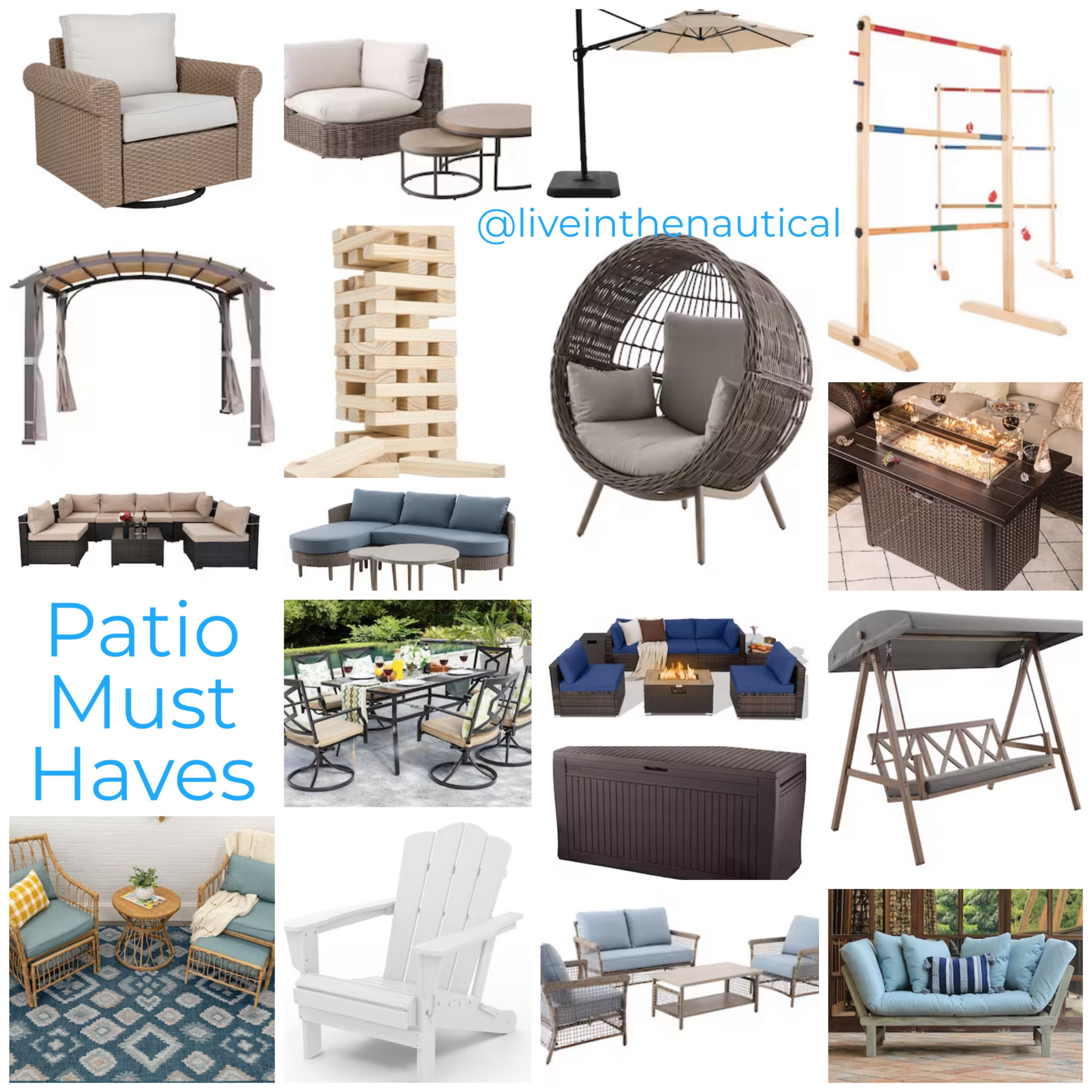 It is Patio season! I am so excited for warmer weather. Rounding up my must haves, to make a cozy yet chic outdoor space. 

#LTKhome #LTKfamily #LTKSeasonal