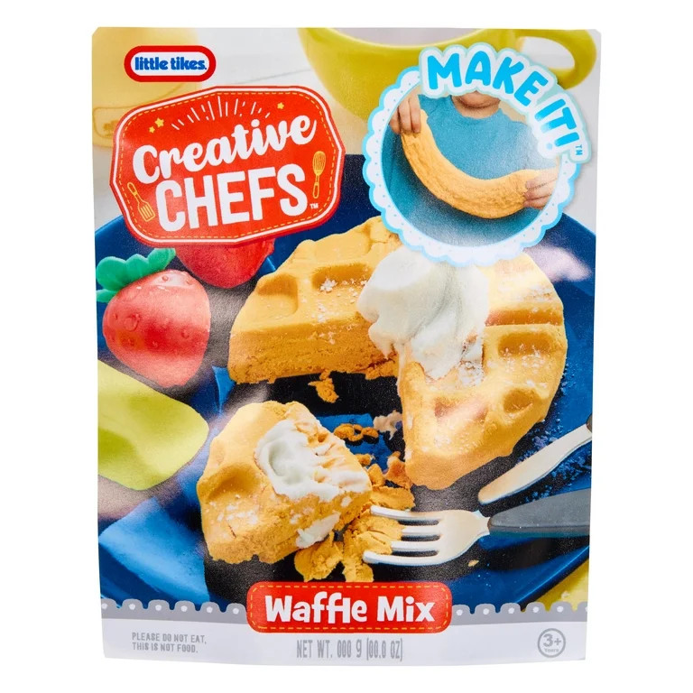 Creative Chefs Organic Waffle Mix with Make-It Mix Play Sand, Ages 3+ - Walmart.com | Walmart (US)