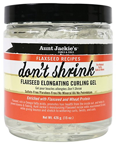 Aunt Jackie's Flaxseed Collection Don't Shrink Curl Gel | Amazon (US)