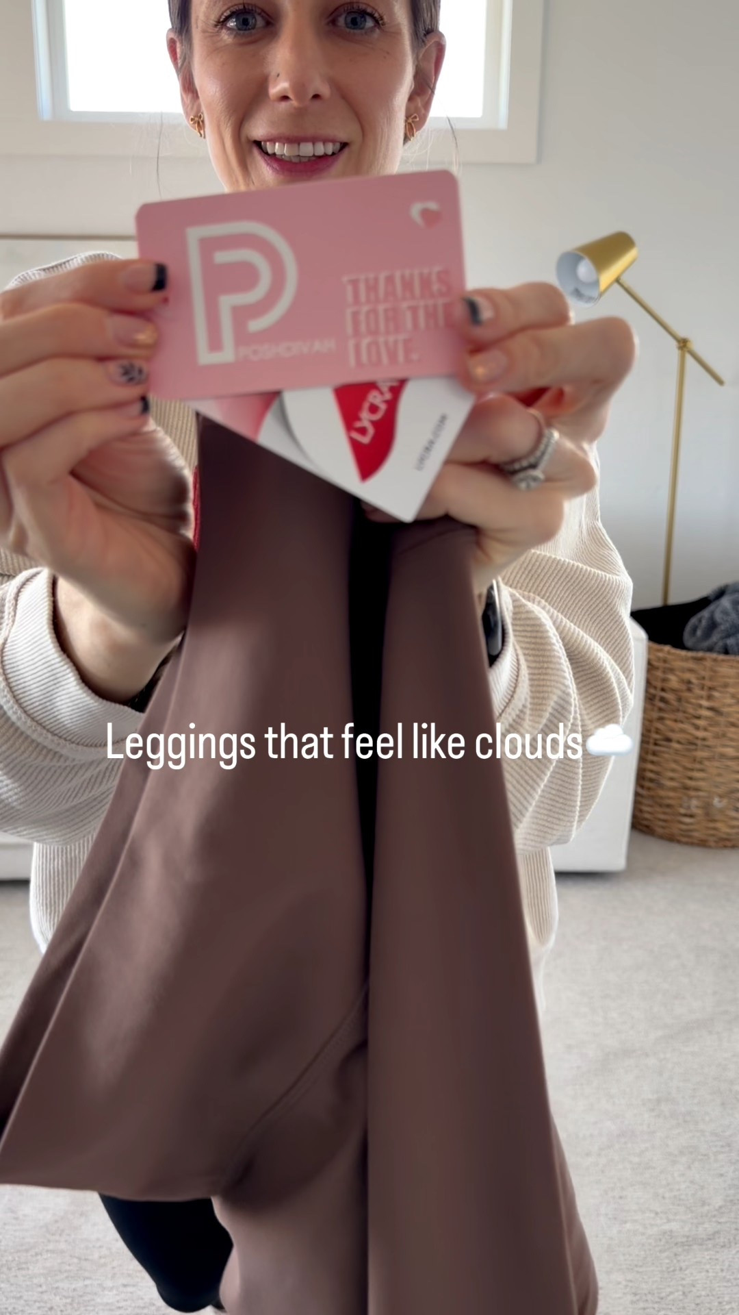 POSHDIVAH Creamluxe leggings in coffee are my new everyday go-to. I’m wearing size small in the 25” length, and I’d say they run true to size. The fabric is insanely soft—like a cloud, slightly supportive and flattering. High-waisted with a smoothing waistband and subtle shaping through the hips, these are perfect for lounging, workouts, or pairing with a sweatshirt for an elevated casual look. Non-see-through, breathable, and stretchy enough to move with you all day. A staple for any athleisure wardrobe 🤎

#LTKmomlife #LTKActive #LTKgrwm