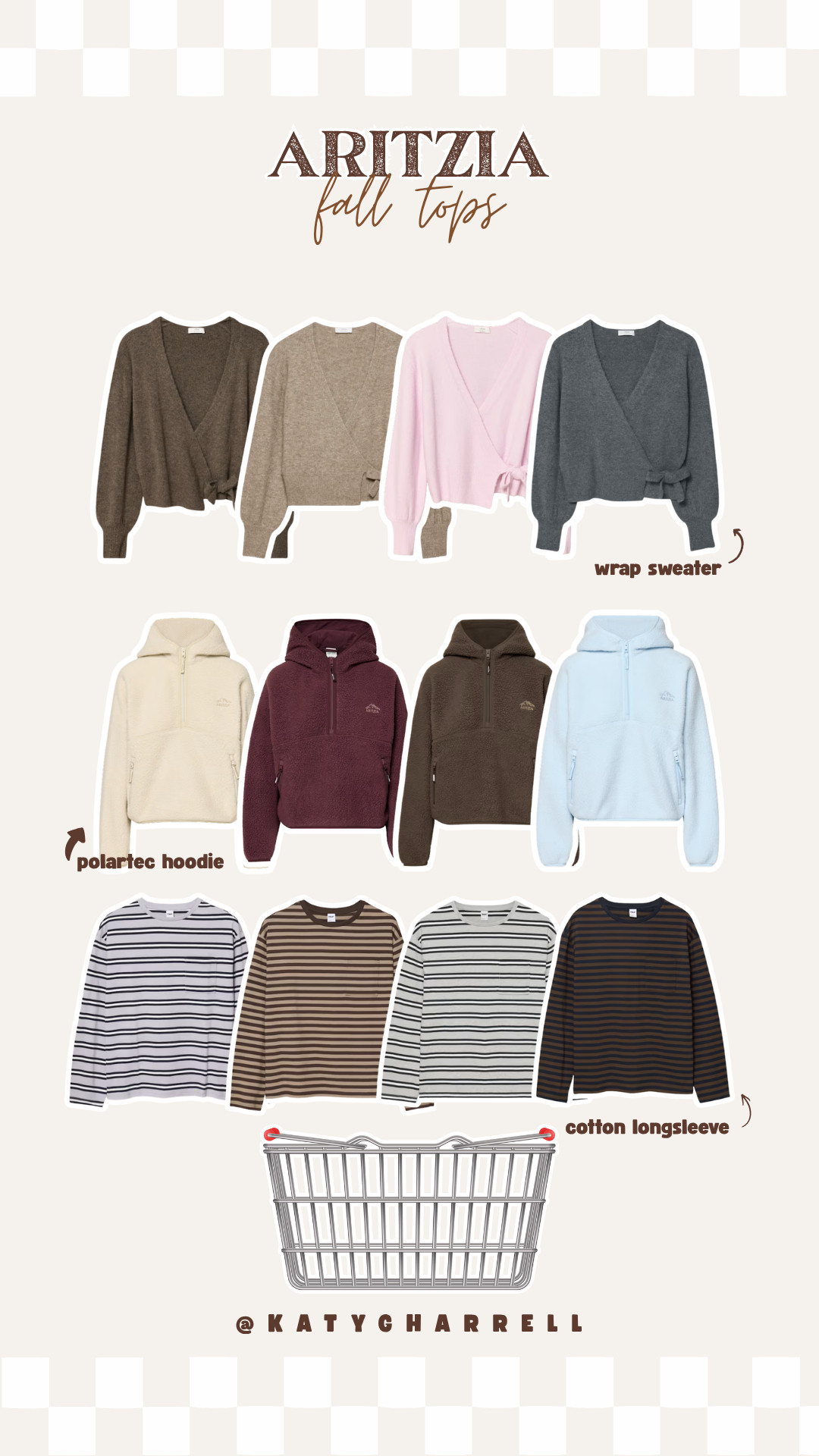 Trending fall tops at aritzia! 🤎🍂

Linking more tops I love below! 

fall outfits women, date night outfits, polartec fleece, striped tops, wrap tops, Katy Harrell  

 #LTKootd #LTKSeasonal