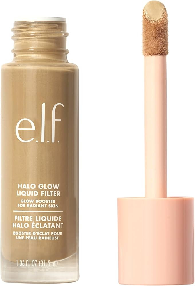 e.l.f. Halo Glow Liquid Filter, Complexion Booster For A Glowing, Soft-Focus Look, Infused With H... | Amazon (US)