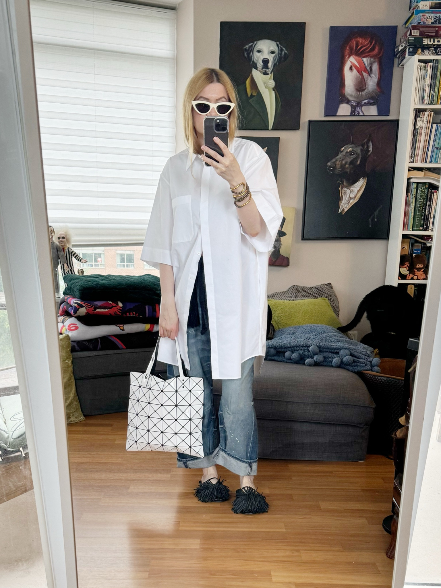 The shirt dress I tried on at the Cos sale the other day. And some slides that look like slippers that I’ve had for years.
Bag and sunglasses are secondhand. 
 •
#springlook #isseymiyake  #torontostylist #StyleOver40  #secondhandFind #fashionstylist #slowfashion #FashionOver40  #MumStyle #genX #genXStyle #shopSecondhand #genXInfluencer #genXblogger #secondhandDesigner #Over40Style #40PlusStyle #Stylish40


#LTKFindsUnder100 #LTKItBag #LTKSummerSales
