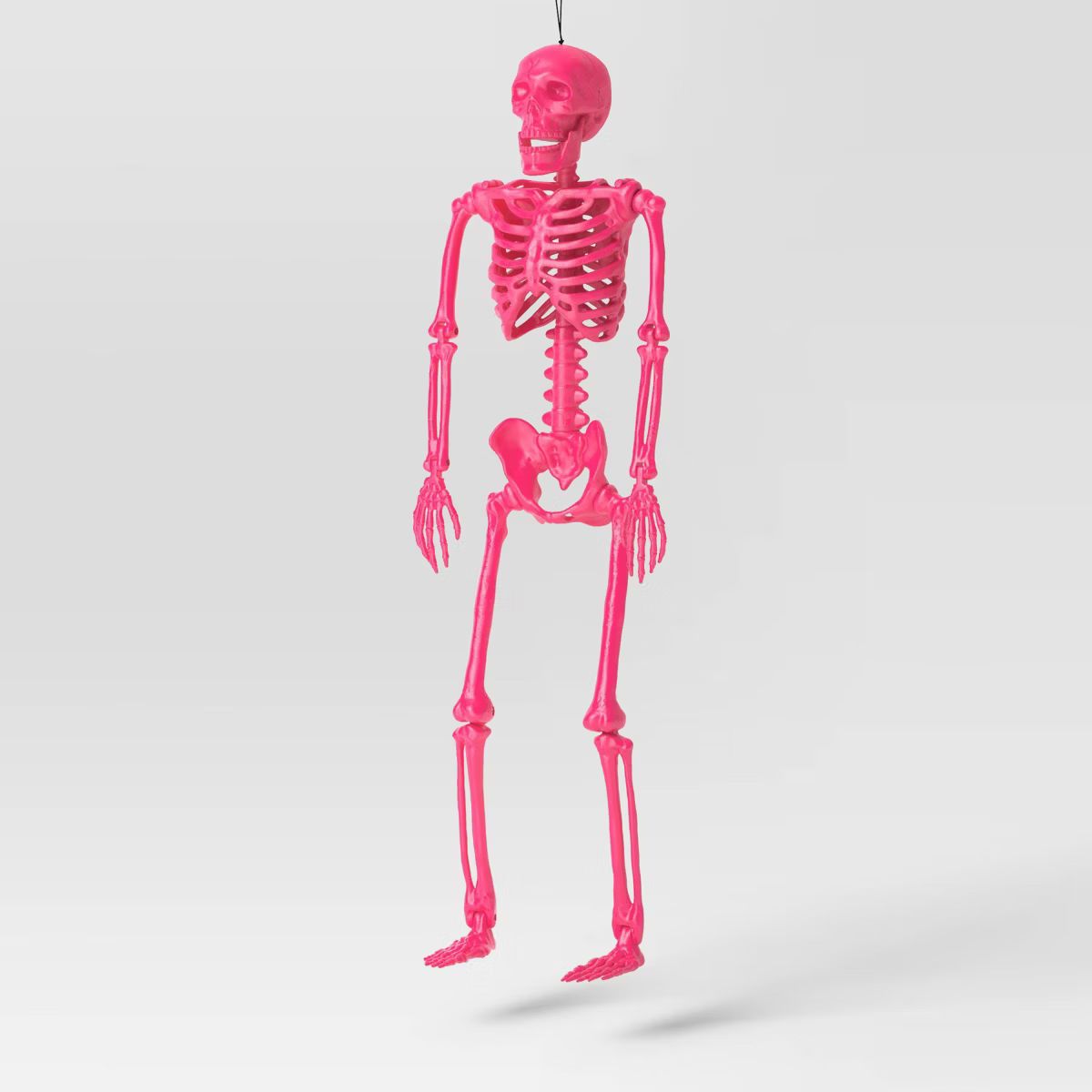 16" Neon Pink Jointed Skeleton Halloween Decorative Prop - Hyde & EEK! Boutique™ | Target