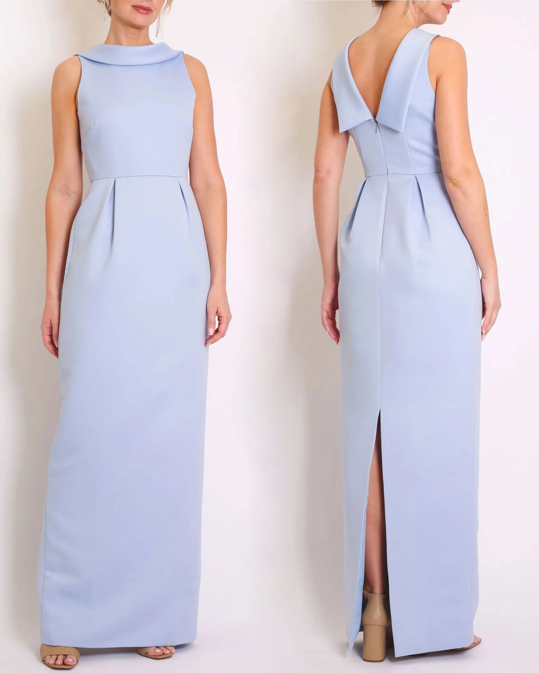 The Amelia Gown in Matte Satin | Camilyn Beth
