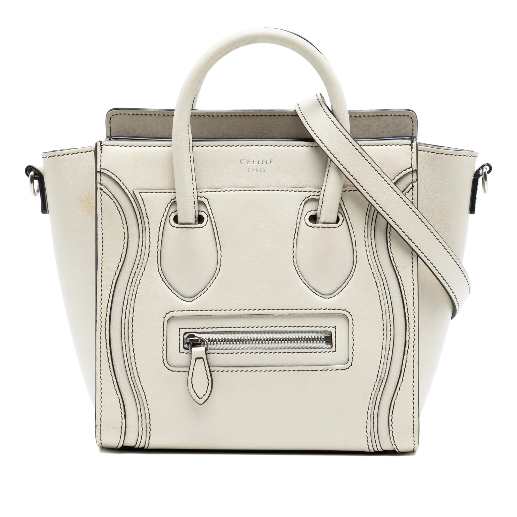 Nano Leather Luggage Tote | Italist.com US