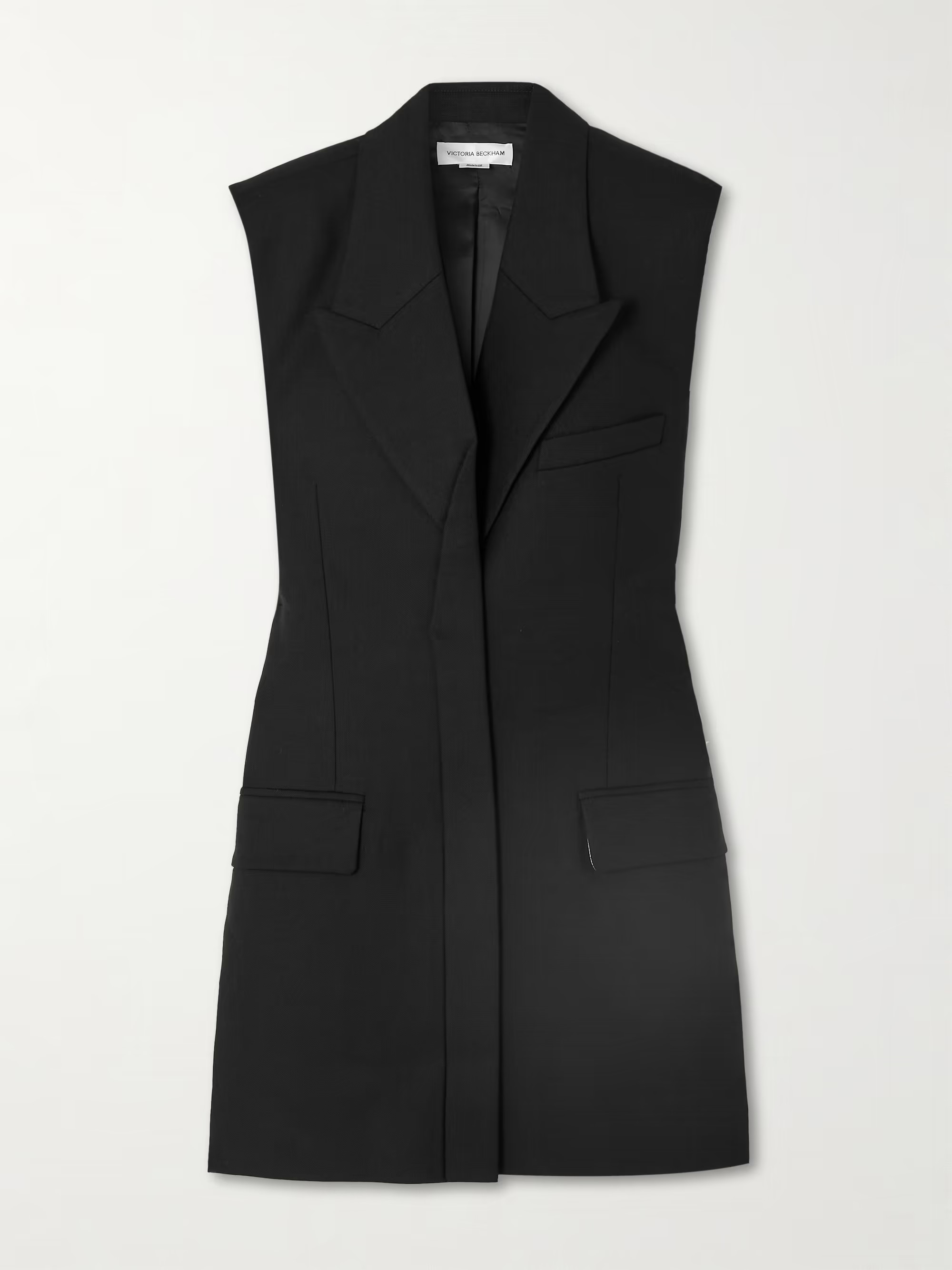 VICTORIA BECKHAMCrepe mini dress | NET-A-PORTER (US)