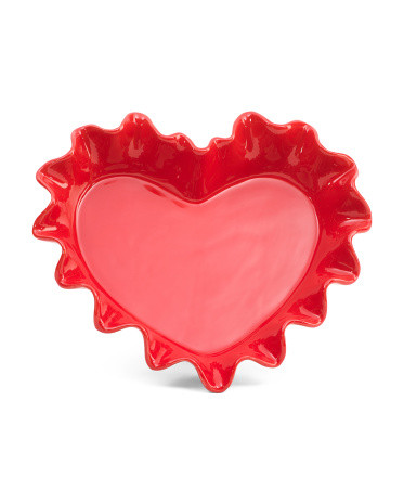 Scalloped Heart Baking Dish | Marshalls