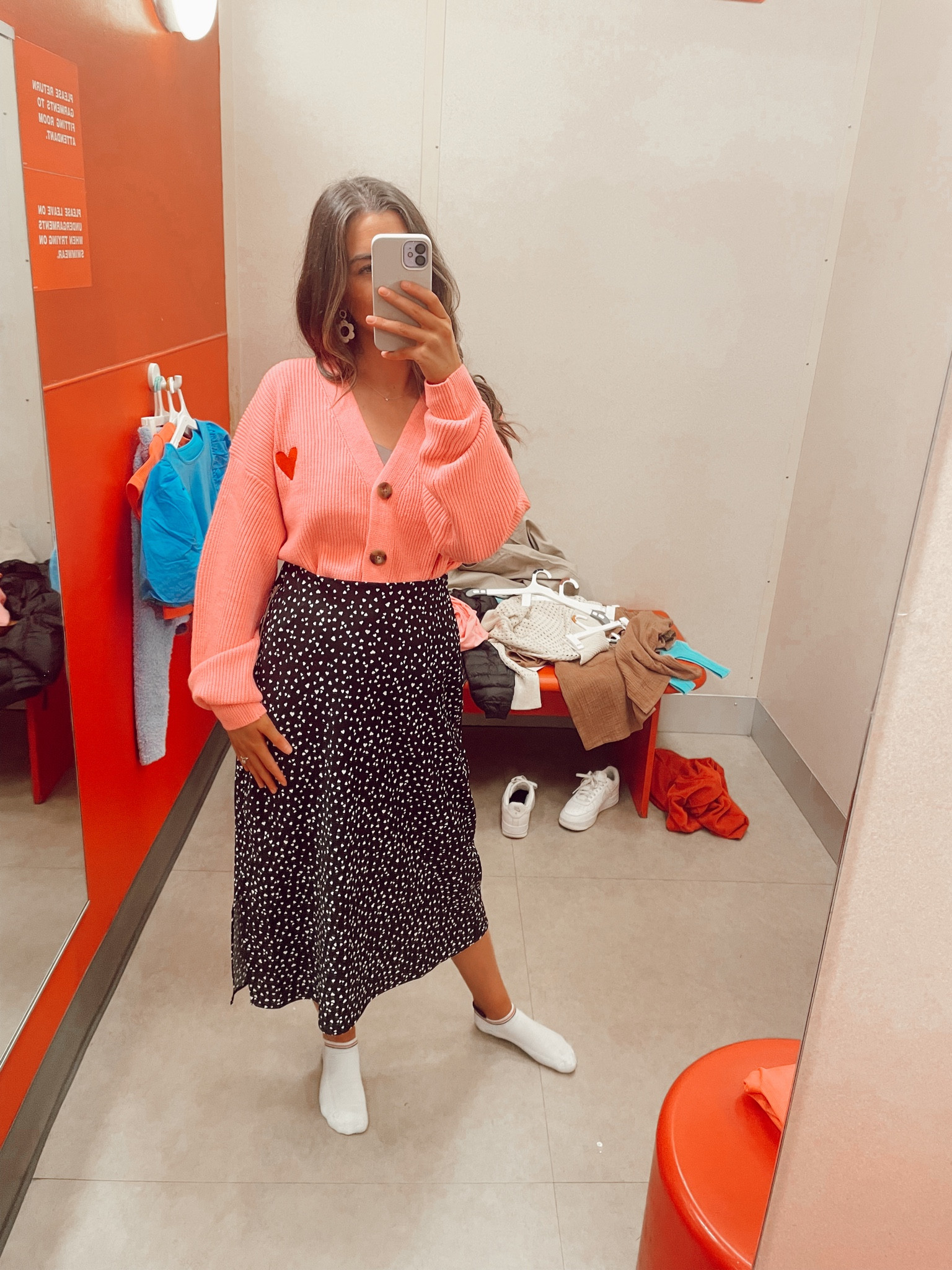 All the hearts for LOVE MONTH! I would size down in the skirt, and size up in the sweater! 

#LTKworkwear #LTKstyletip #LTKSeasonal