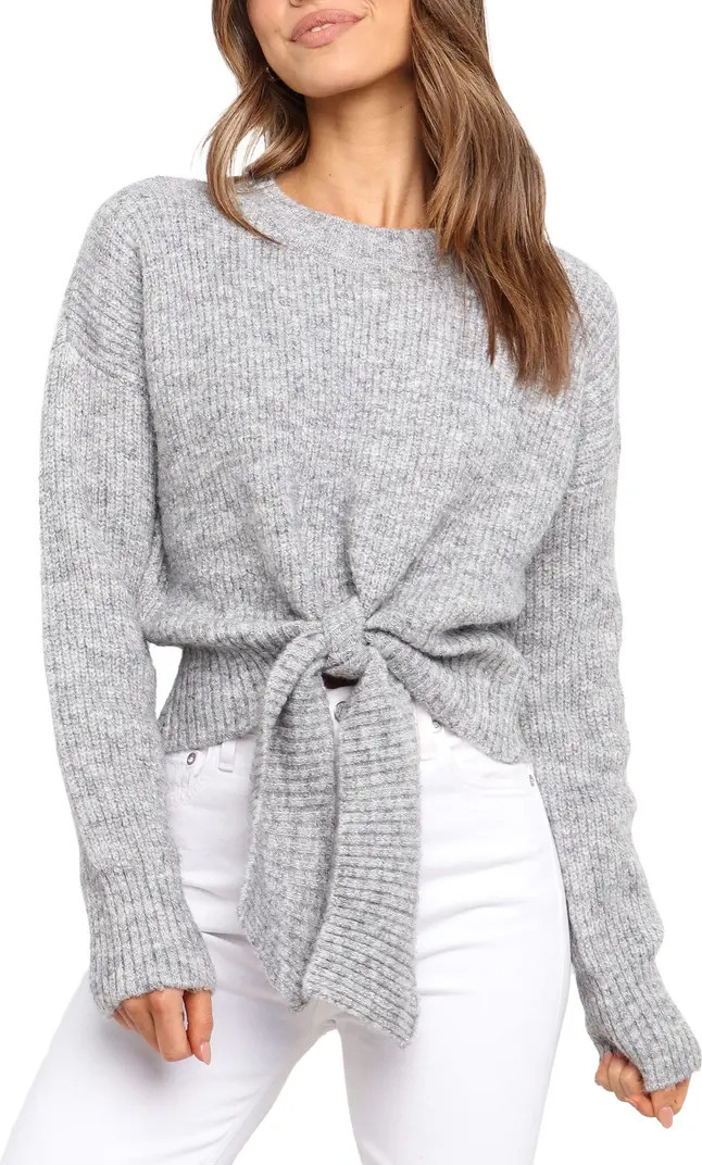 Captivate Tie Hem Sweater | Nordstrom