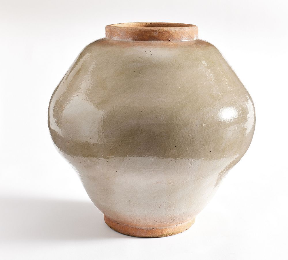 Glazed Oversized Terracotta Vase | Pottery Barn (US)