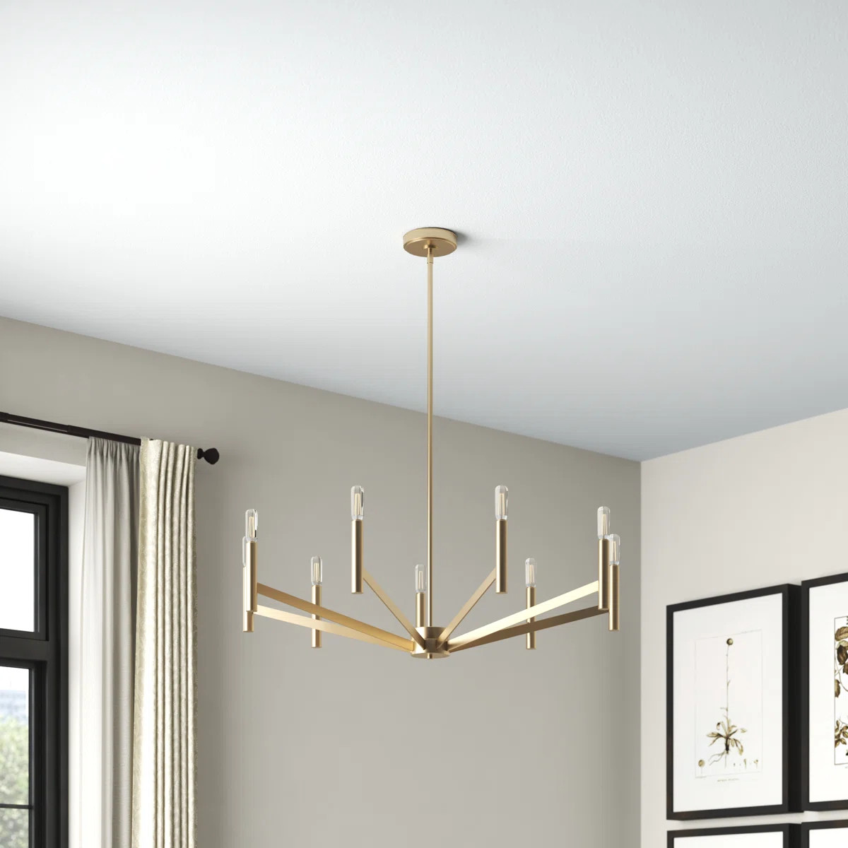 Amedee 9-Light Spider Chandelier | Wayfair North America