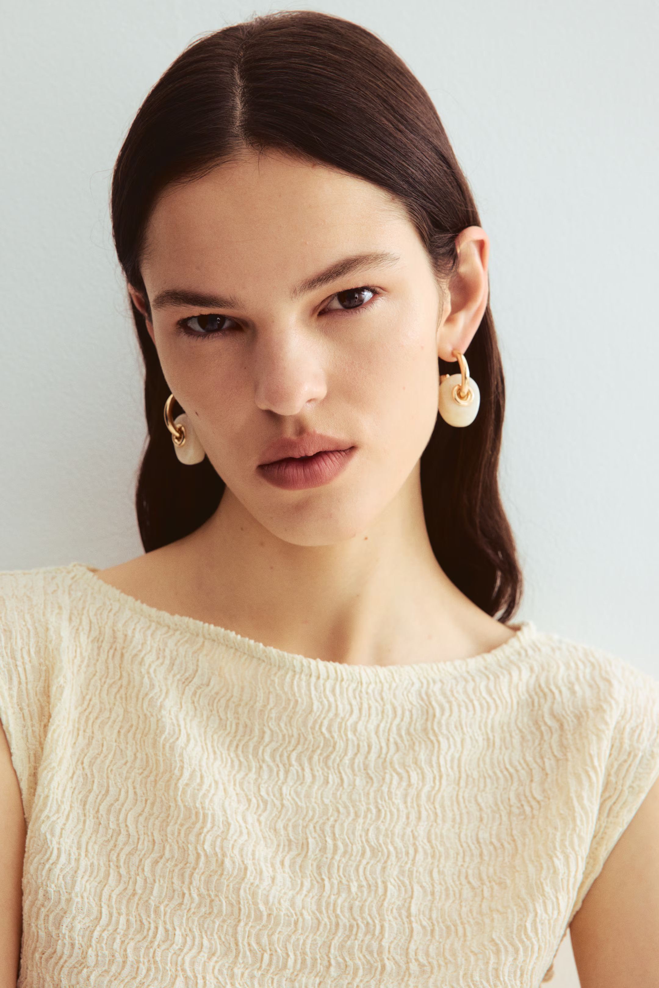 Textured jersey top | H&M (US + CA)