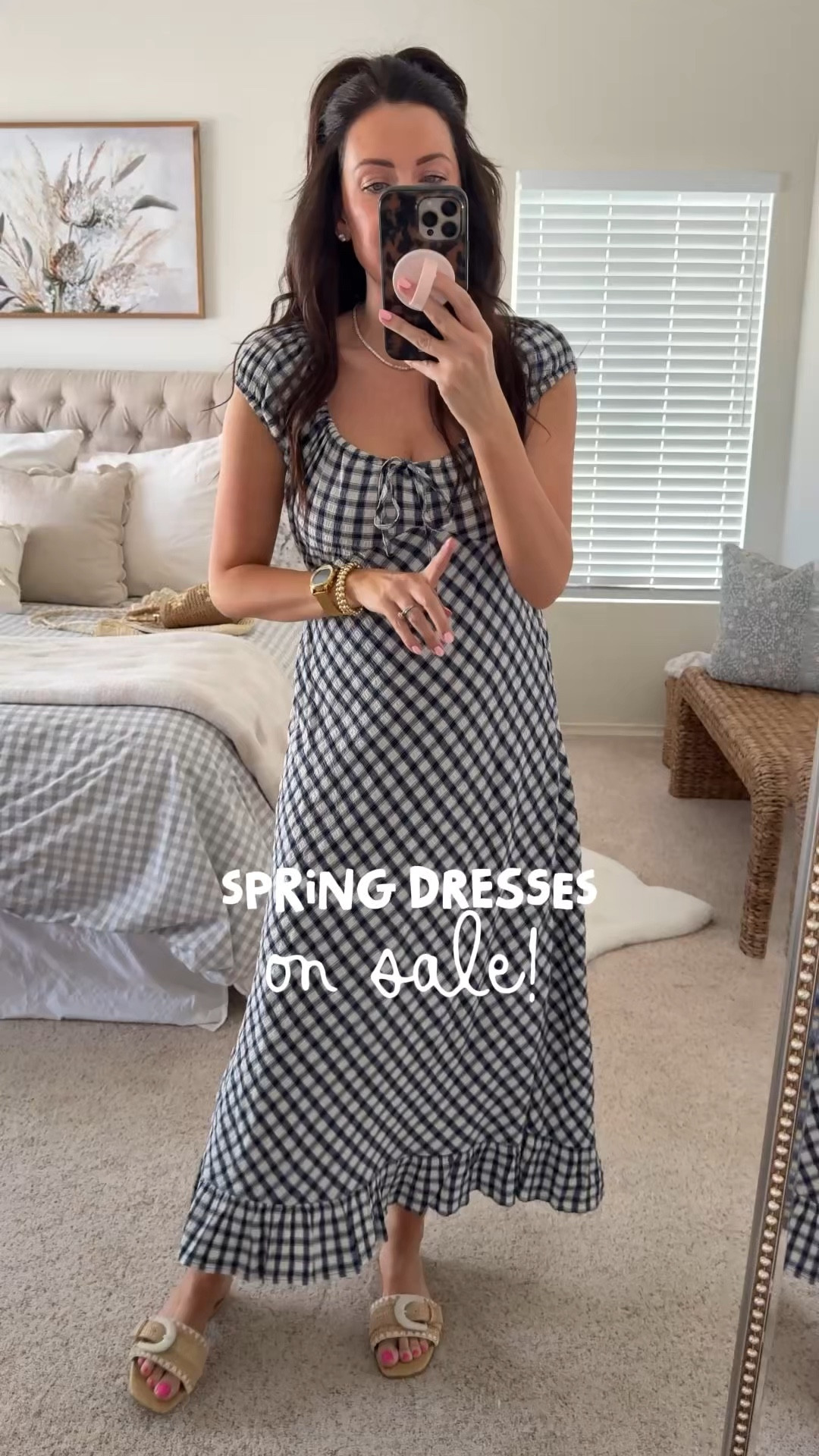 Spring dresses on sale! 
Wearing a small in all styles—most you can get in time for Easter 

#LTKSeasonal #LTKmomlife #LTKSaleAlert