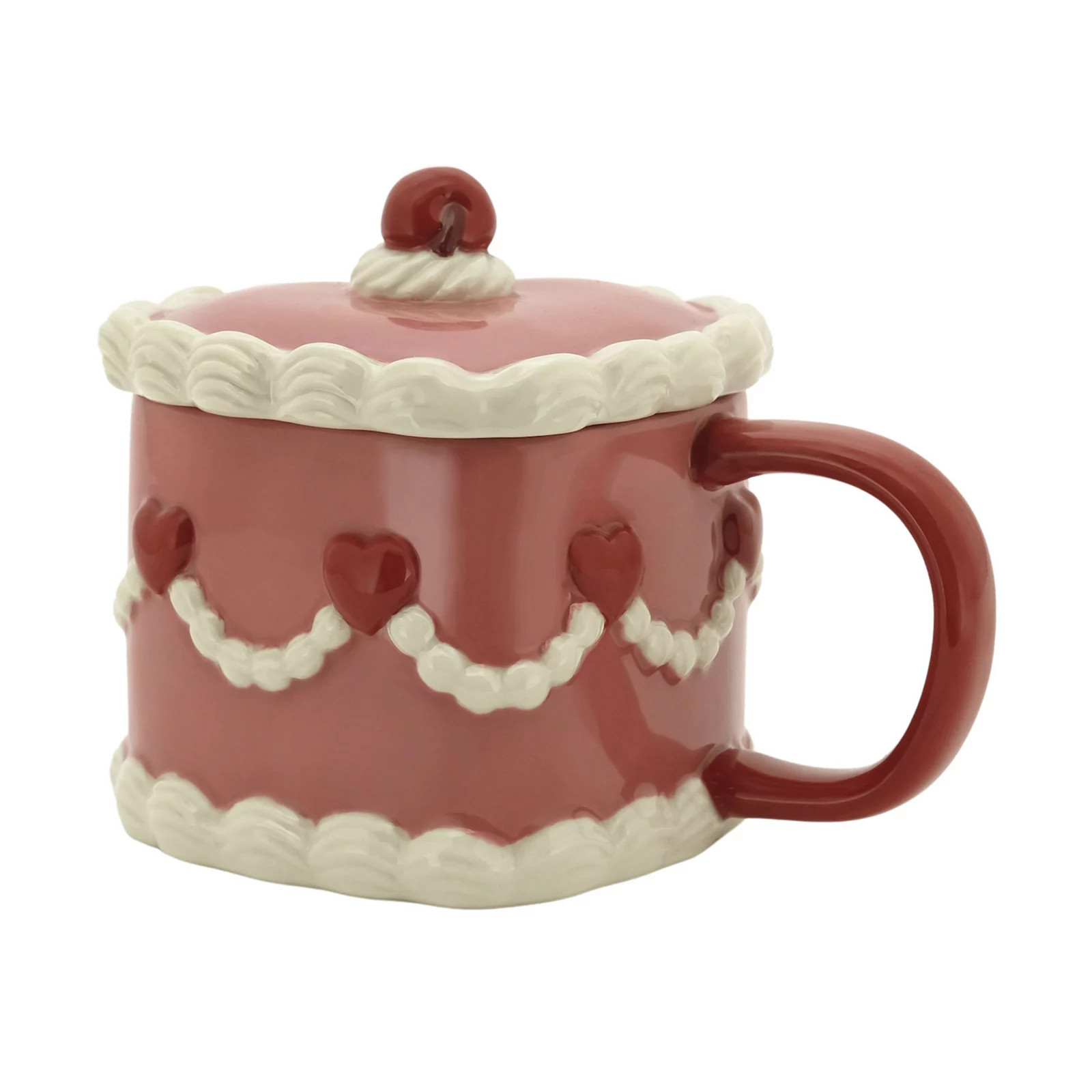 Celebrate Together™ Valentine's Day Iced Cake Heart Mug, Pink | Kohl's