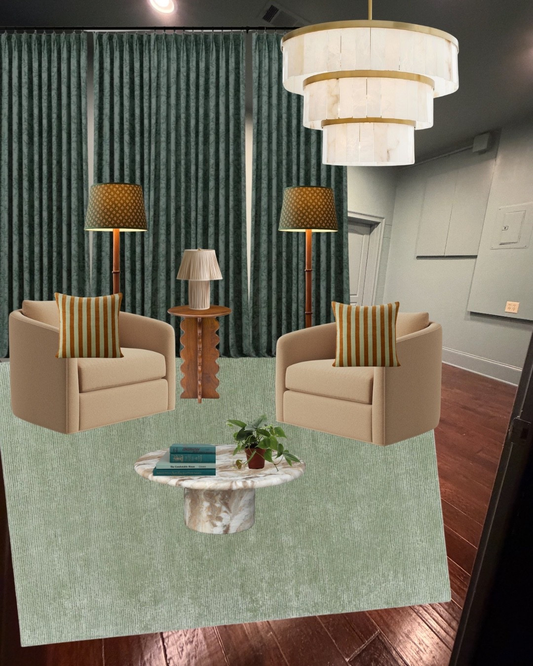 working on a podcast studio for a client 🤎