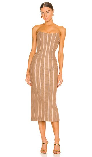 Zoe Dress in Caribou | Revolve Clothing (Global)