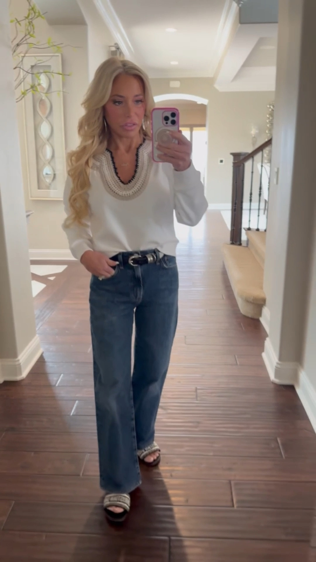 When comfy meets style! 💖
I am always a jeans girly and I love pairing it with a nice comfy top. This top is perfect for spring! ✨

#LTKOver40 #LTKSeasonal #LTKStyleTip
