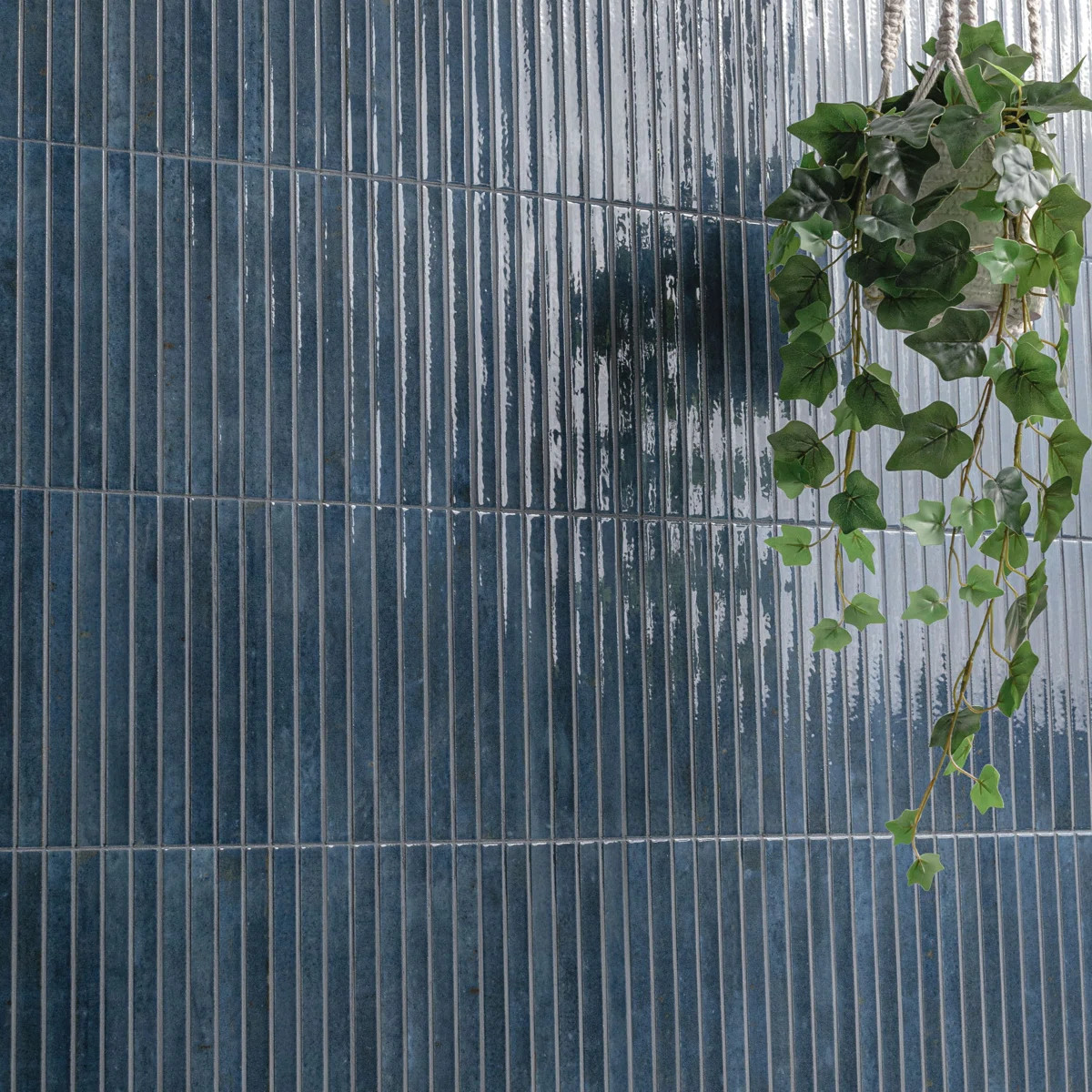 Marino 5 in. x 10 in. Glossy Porcelain Fluted Slat Wall Tile | Wayfair North America