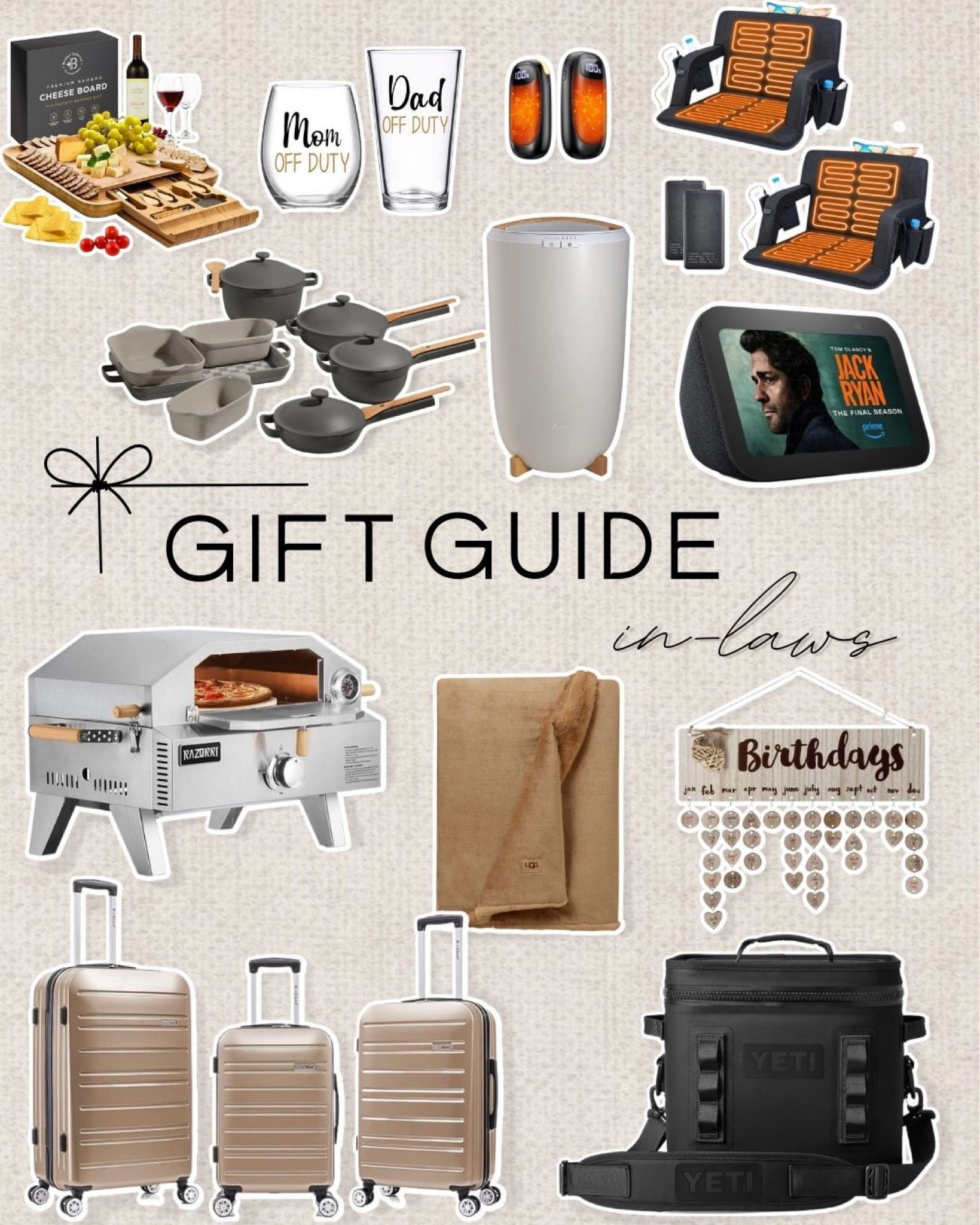 ⭐️GIFT GUIDE⭐️ IN-LAWS  
Neutral in-laws Gifts
in-laws guide
in-laws gifts 
in-laws present
Target in-laws gift
Amazon in-laws gift guide  
in-laws gift guide
in-laws gift idea

#liketkit #LTKbaby #LTKGiftGuide #LTKCyberWeek #LTKsalealert #LTKkids #LTKparties
@shop.ltk
