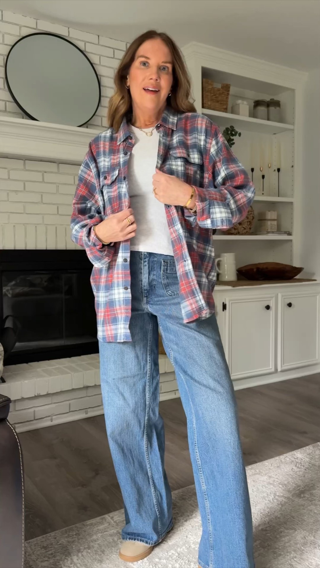 Oversized flannel XL, fall outfit, fall festival 



#LTKStyleTip #LTKOver40 #LTKSeasonal