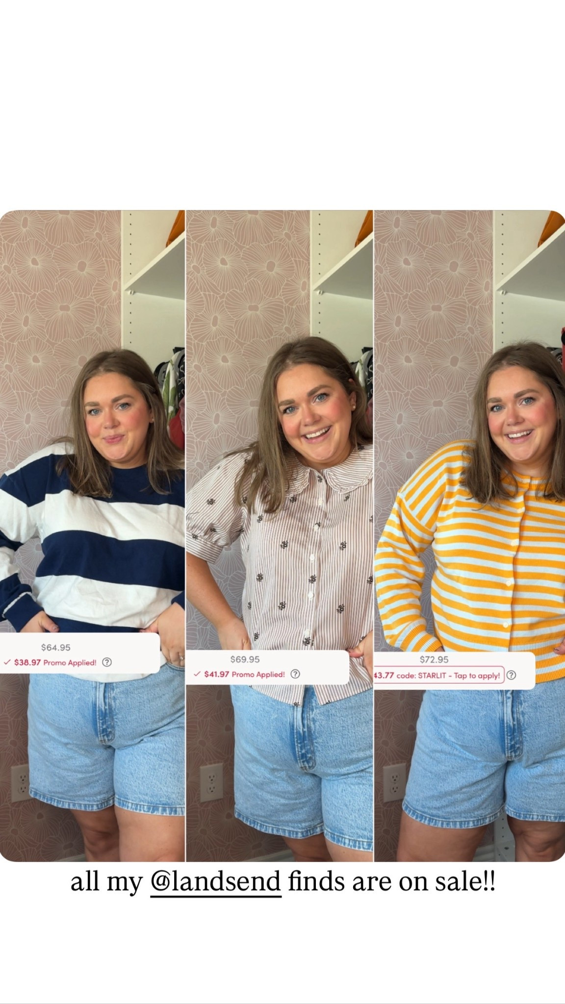 Lands end finds on sale with code STARLIT 

#LTKSaleAlert #LTKPlusSize