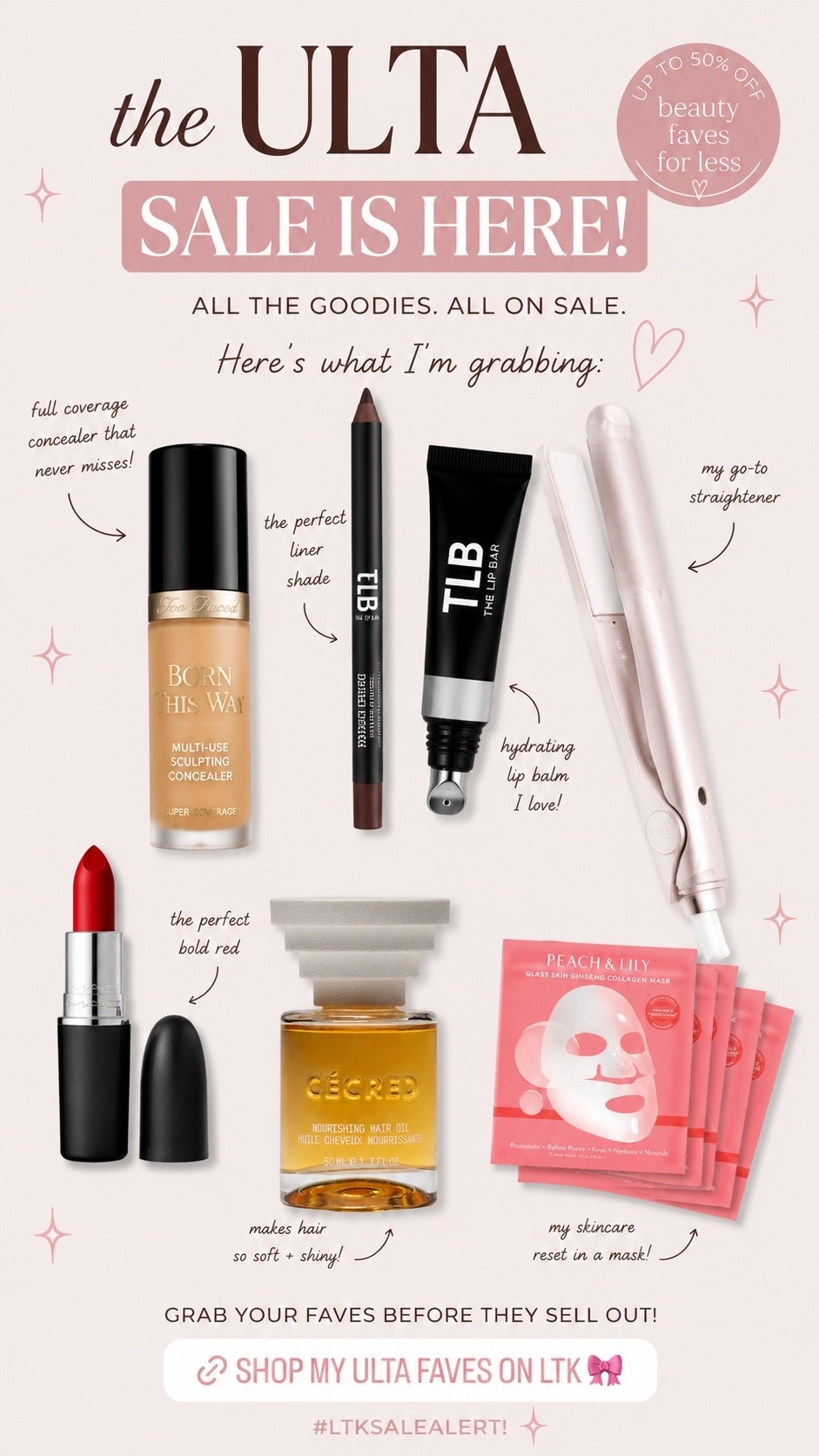 I love a good sale! Here are my favs from day two of the Ulta beauty sale