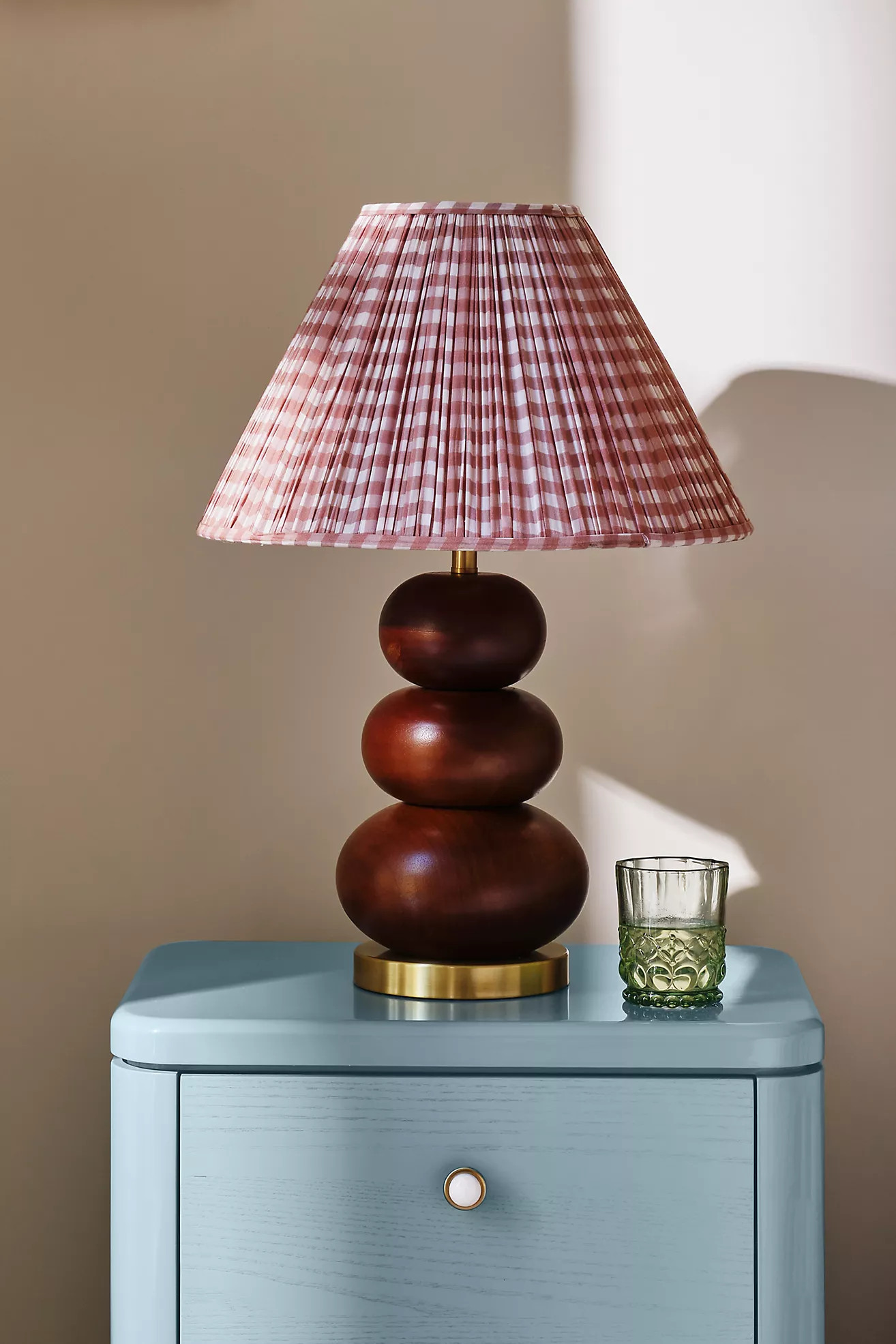 Stacked Wood Lamp Base | Anthropologie (US)