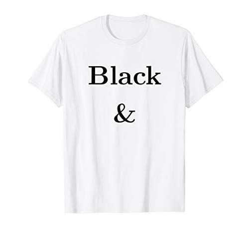 Black & White Typo Quote Shirt I Men Women Kids | Amazon (US)
