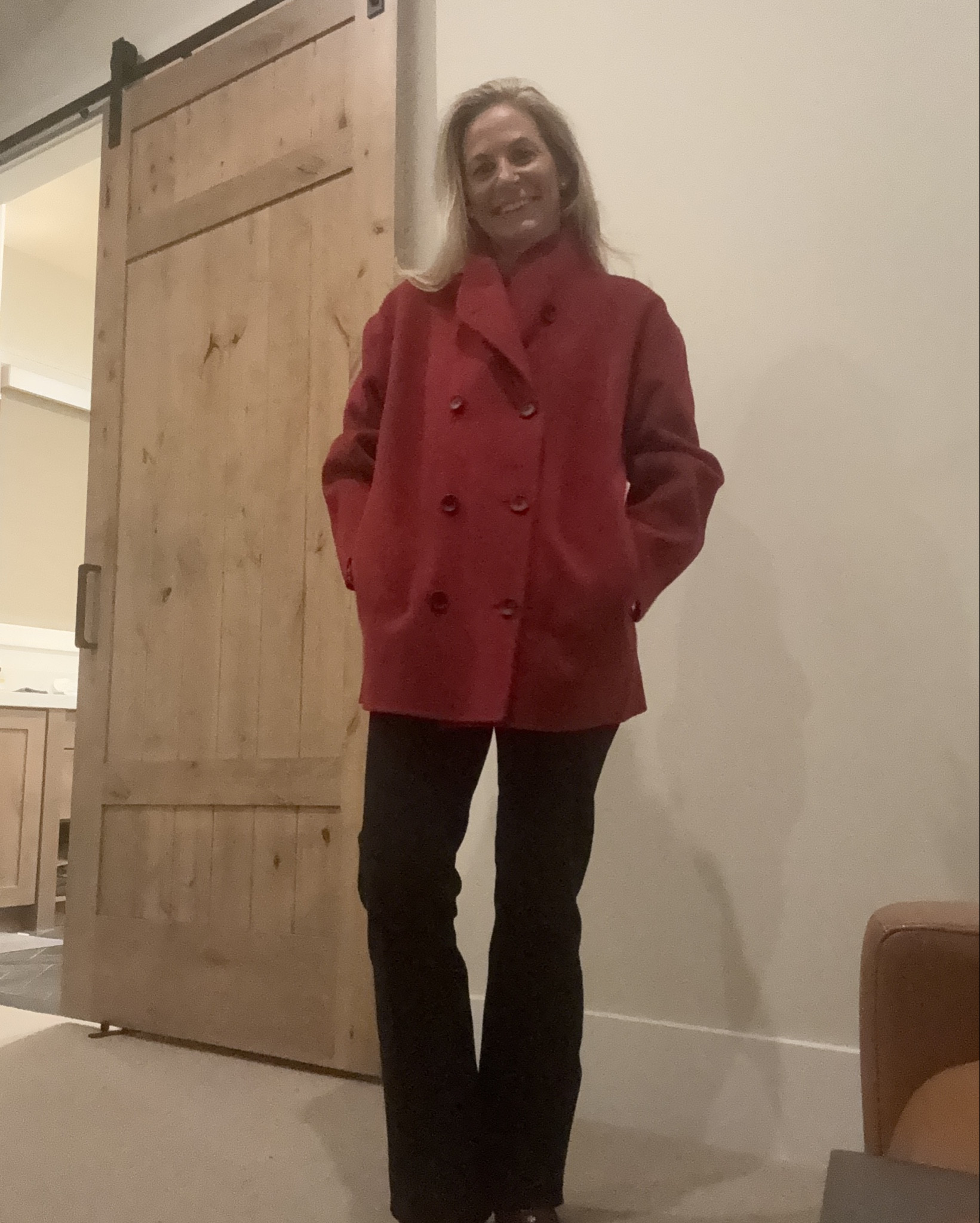 Got my Alex Mill red coat! I am headed to a frenchy event and I styled it with a leopard-print sweater, which I will have to link later! I love it so much- not just for the holidays but cute will it be with pink for valentine’s day?

#LTKSeasonal #LTKHoliday #LTKWorkwear