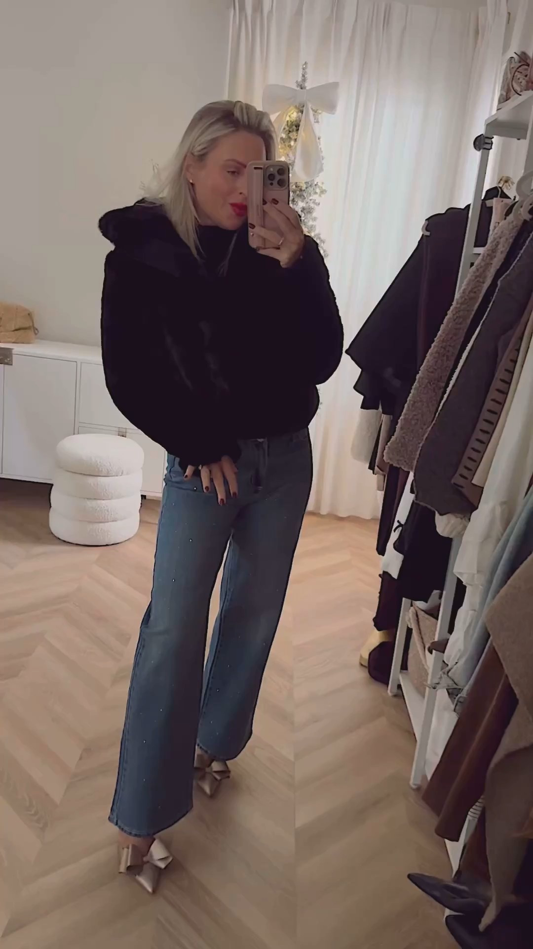 Walmart fur jacket! 🔥🔥🔥 on sale for under $40! 
Quality is GORG! I’m in small.

New years. New Year’s Eve. Jacket. Winter outfit. Outerwear. Faux fur  

#LTKootd #LTKSaleAlert #LTKFindsUnder50