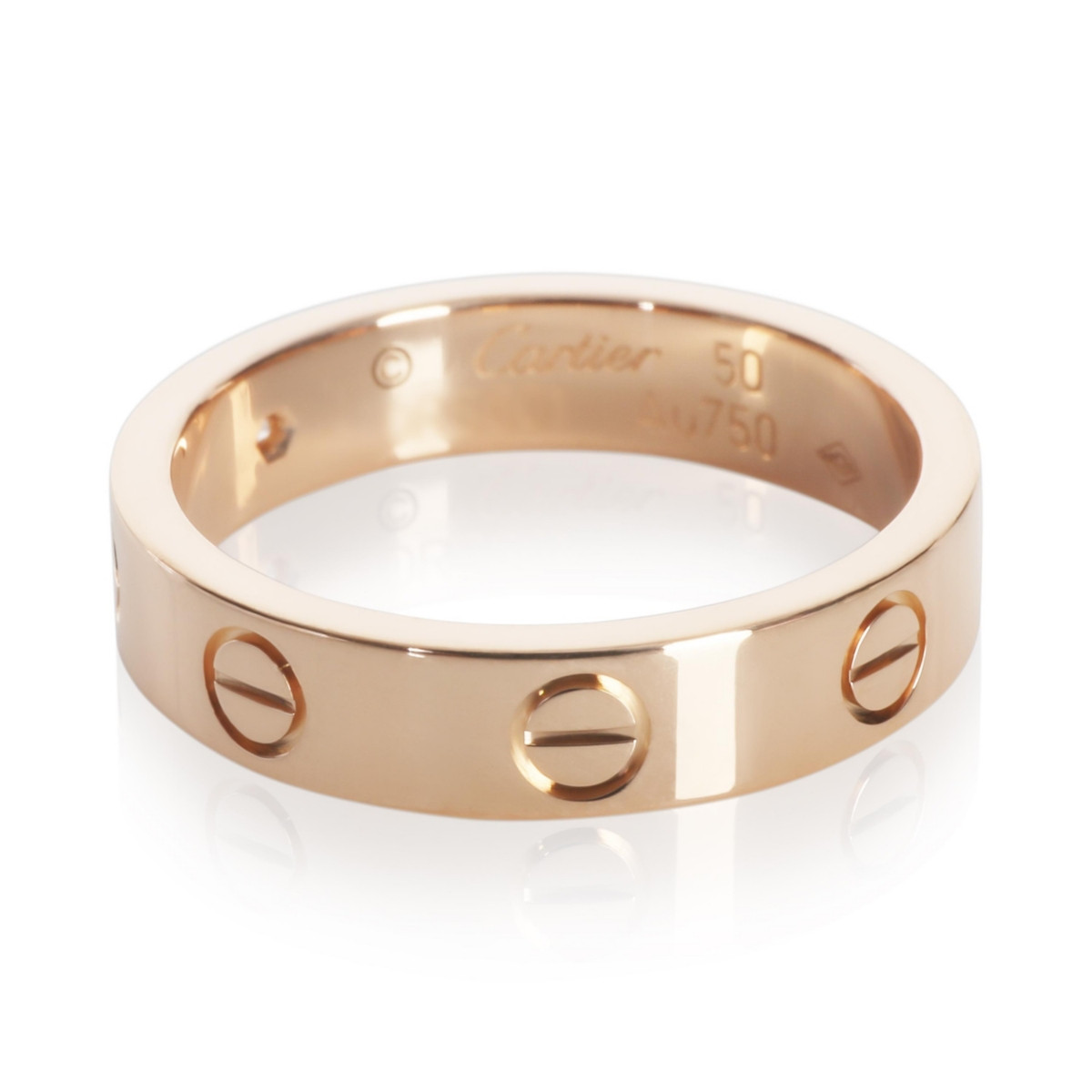 Pre-Owned Cartier Diamond Small Model Love Ring - Gold | Macy's